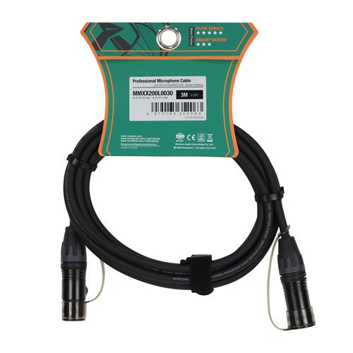 CABLE PARA MICROFONO PROFESIONAL 1 PLUG CANON X 1 JACK CANON 3MT