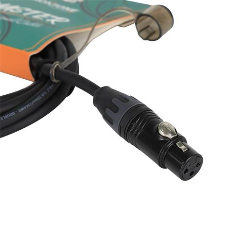 CABLE PARA MICROFONO PROFESIONAL 1 PLUG CANON X 1 JACK CANON 5MT