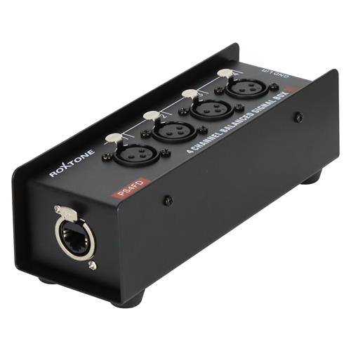 ADPTADOR SPLITTER 4 JACK XLR X RJ45