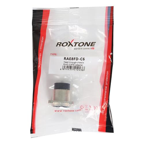 JACK CHASIS RJ45 CAT. 6 NIQUELADO