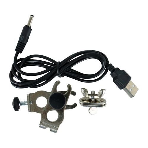 TERCERA MANO CON LUPA/LED/BASE CAUTIN