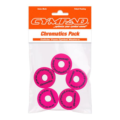 SET DE ARANDELAS CHROMATICS PARA PLATILLOS 40/15MM X 5P ROJO OSCURO