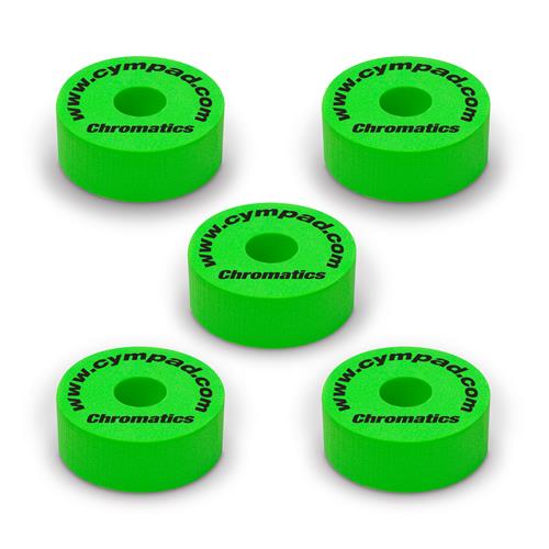 SET DE ARANDELAS CHROMATICS PARA PLATILLOS 40/15MM X 5P VERDE