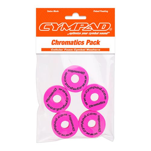 SET DE ARANDELAS CHROMATICS PARA PLATILLOS 40/15MM X 5P ROSADO
