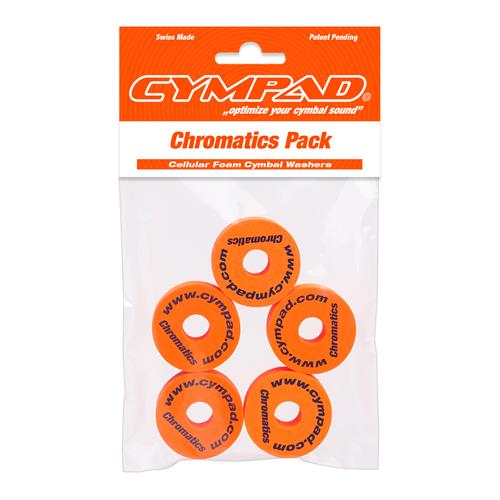 SET DE ARANDELAS CHROMATICS PARA PLATILLOS 40/15MM X 5P NARANJA
