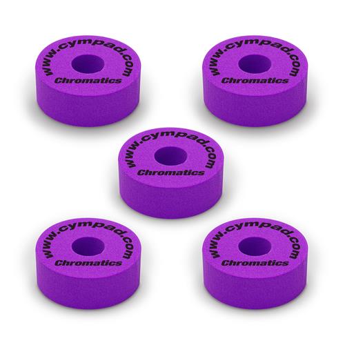 SET DE ARANDELAS CHROMATICS PARA PLATILLOS 40/15MM X 5P PURPURA