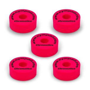 SET DE ARANDELAS CHROMATICS PARA PLATILLOS 40/15MM X 5P ROJO