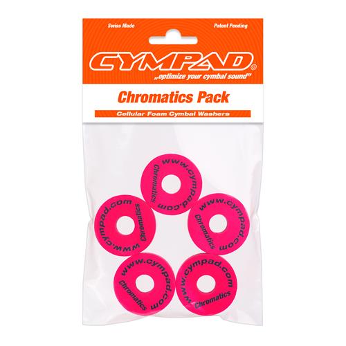 SET DE ARANDELAS CHROMATICS PARA PLATILLOS 40/15MM X 5P ROJO