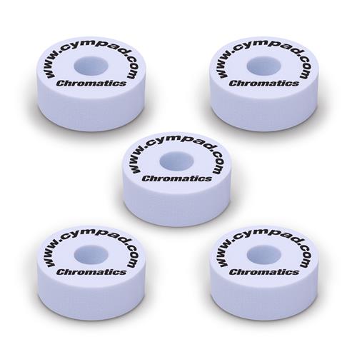 SET DE ARANDELAS CHROMATICS PARA PLATILLOS 40/15MM X 5P BLANCO
