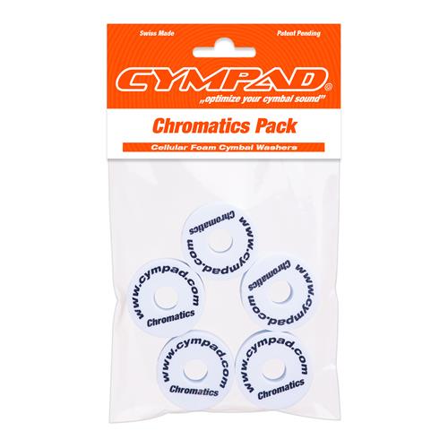 SET DE ARANDELAS CHROMATICS PARA PLATILLOS 40/15MM X 5P BLANCO