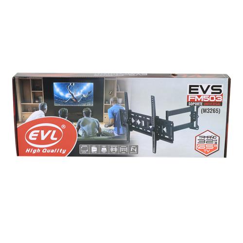 SOPORTE EXPANDIBLE 1 BRAZO PARA TV 32-65/66 LBS/±15°