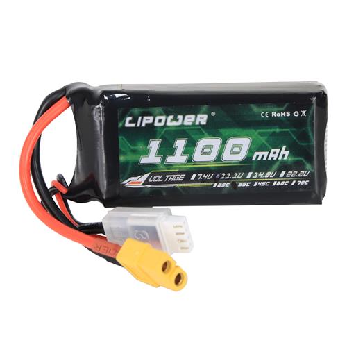 BATERIA LIPO 11.1V/3S/35C 1100MAH