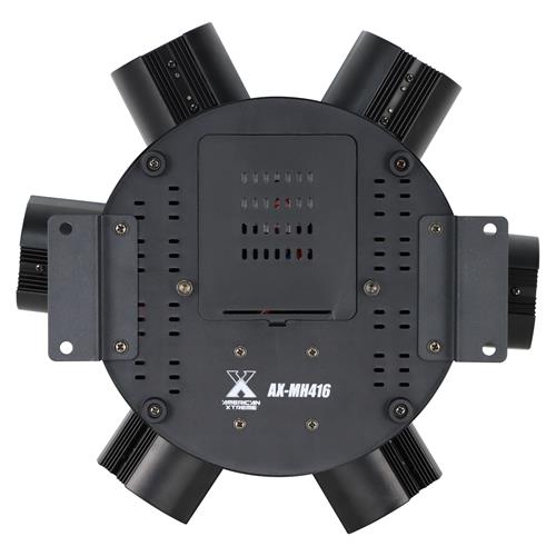 LUZ LED ROBOTICA BEE EYES 6 BRAZOS 10W + LASER RG