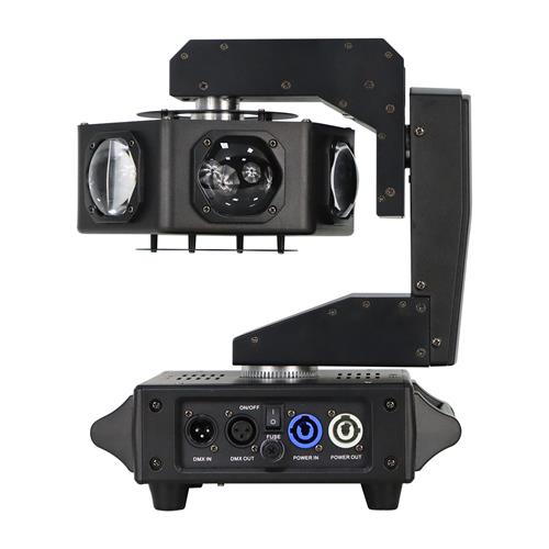 LUZ LED ROBOTICA ROTACION INFINITA 6x40W RGBW