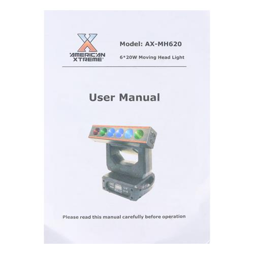 LUZ LED ROBOTICA BEAM BARRA 6x20W RGBW