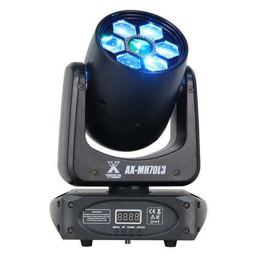 LUZ LED ROBOTICA SPOT BEE EYES 1x80W + 6x10W RGBW