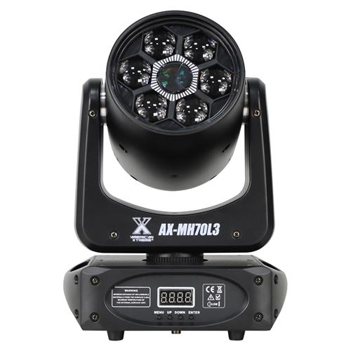 LUZ LED ROBOTICA SPOT BEE EYES 1x80W + 6x10W RGBW