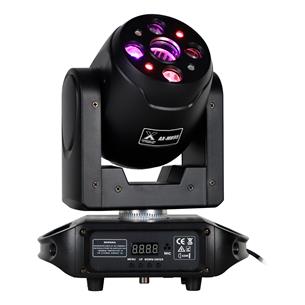 LUZ LED ROBOTICA SPOT BEAM 80W + 4x20W RGBW + LASER RG