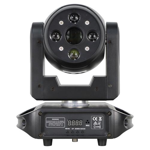 LUZ LED ROBOTICA SPOT BEAM 80W + 4x20W RGBW + LASER RG