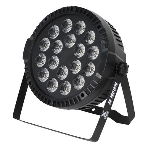 LUZ LED PAR 18x10W/6 EN 1 RGBWA+UV