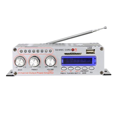 AMPLIFICADOR MINI USB/SD/FM/BLT 200W 2CH