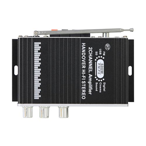 AMPLIFICADOR MINI USB/SD/FM/BLT 200W 2CH
