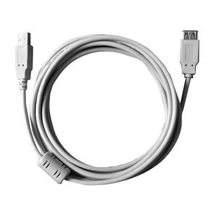 CABLE USB HEMBRA X USB MACHO 3MT BLANCO C/FILTRO