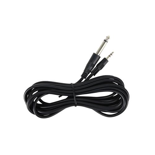 CABLE AUDIO 1 PLUG 3.5 ST X 1 PLUG 6.3 MN 3MT