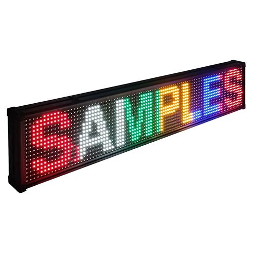 LETRERO LED WIFI PROGRAMABLE 19X99CM - DESC