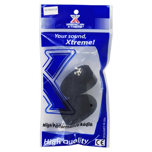 ESPONJA PARA MICROFONO CONFERENCIA NEGRO X 2P