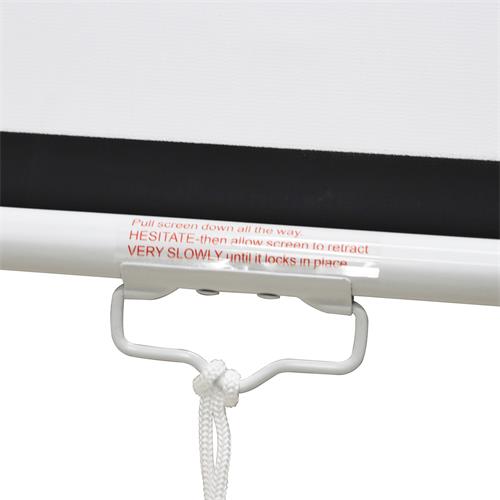 PANTALLA PROYECTOR 120 MANUAL RETRACTIL