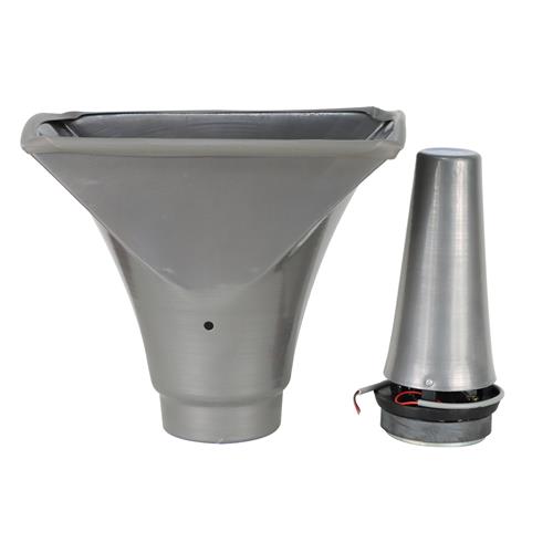 BOCINA OVALADA 23.6X20.3CM CON DRIVER 60W