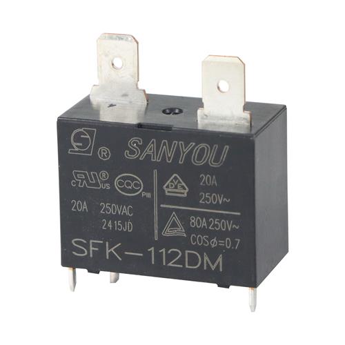 RELAY PARA AIRE ACONDICIONADO 4 PINES 12VDC/20A-250V = SFK-1120M