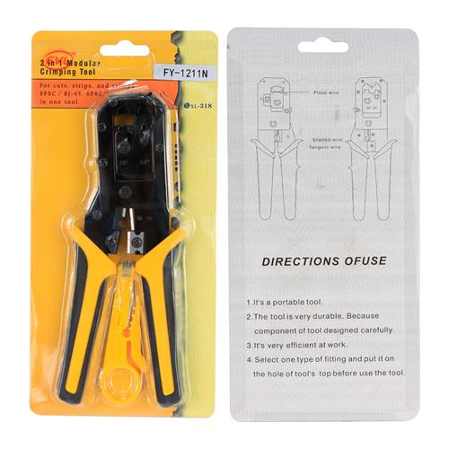 PINZA-PONCHADORA PARA PLUG RJ45