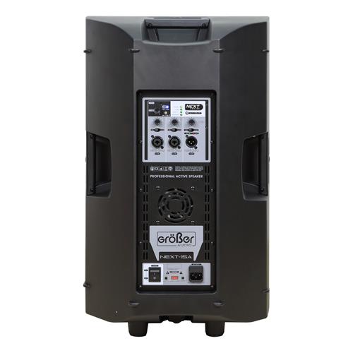 CAJA ACTIVA NEXT-SERIE CON DSP/BLT 15 PULG. 1800W - DESC