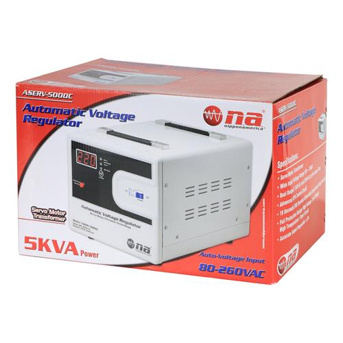 REGULADOR DE VOLTAJE 5000W - DESC