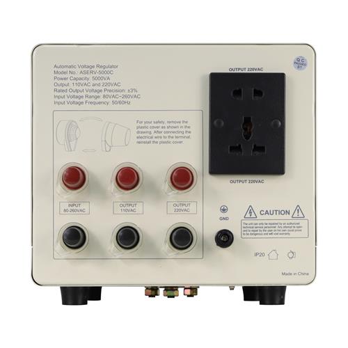 REGULADOR DE VOLTAJE 5000W - DESC
