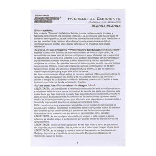 INVERSOR DE CARRO 200W 12V - DESC