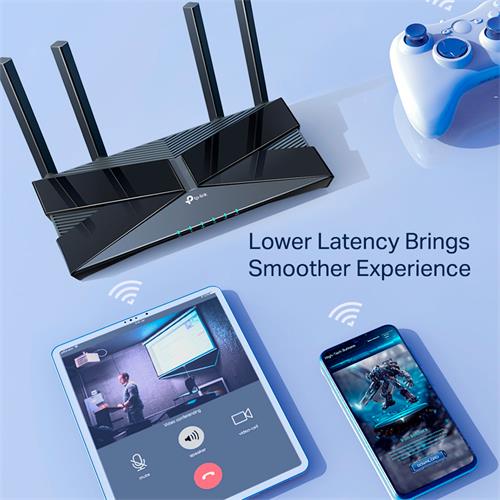 ROUTER WIFI 6 AX3000 4 ANTENAS 4 PUERTOS LAN - CLA