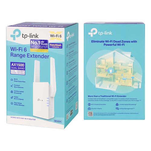 REPETIDOR WIFI EXTENSOR AX1500 DUAL BAND 2 ANTENAS - CLA