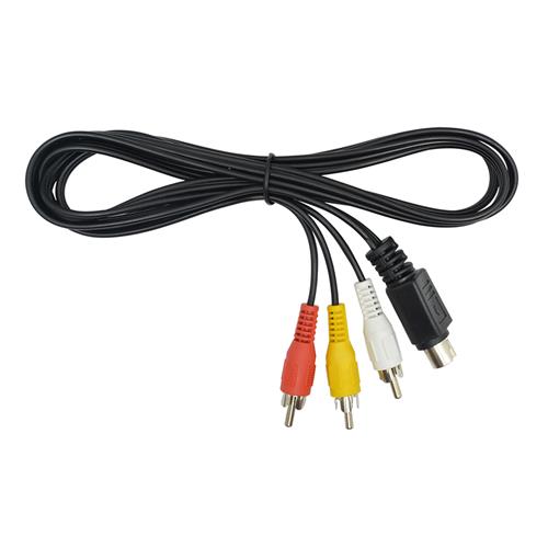 CABLE AUDIO/VIDEO 3RCA X MINI-DIN 10P.DIREC-TV