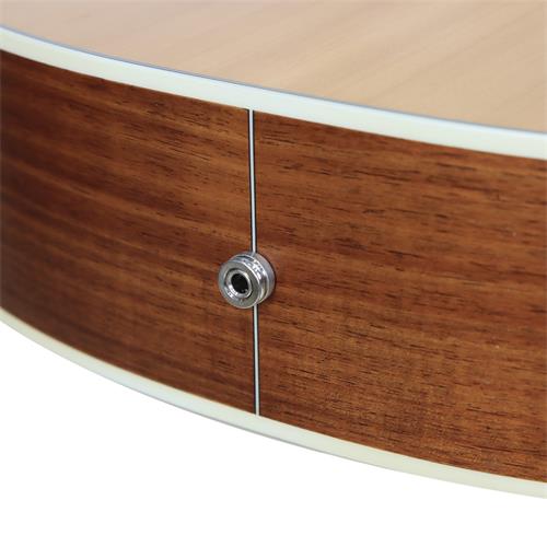GUITARRA ELECTROACUSTICA GRAND REGAL NATURAL SATINADO. - DESC