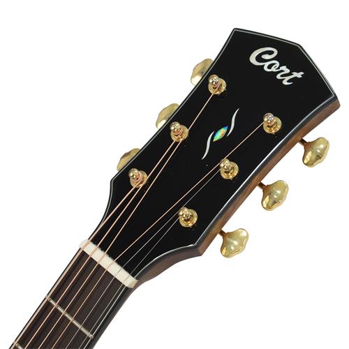 GUITARRA ACUSTICA GOLD NATURAL SATINADO CON ESTUCHE DELUXE - DESC
