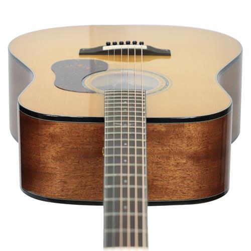 GUITARRA ACUSTICA GOLD NATURAL SATINADO CON ESTUCHE DELUXE - DESC