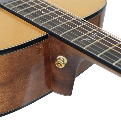 GUITARRA ACUSTICA GOLD NATURAL SATINADO CON ESTUCHE DELUXE - DESC