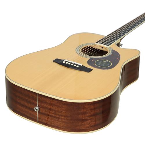 GUITARRA ELECTROACUSTICA MR NATURAL - DESC