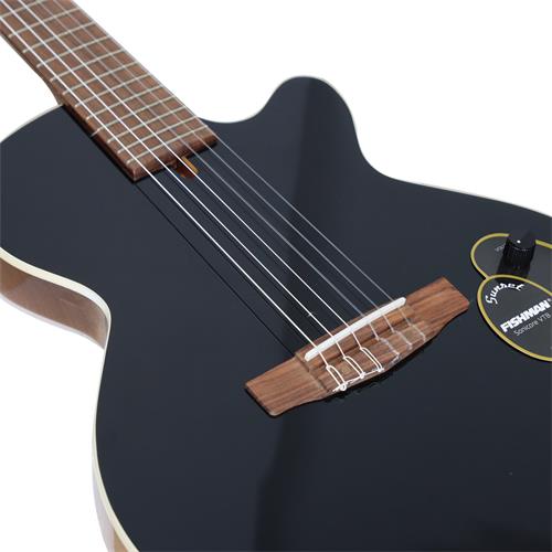 GUITARRA ELECTRICA SUNSET NYLON NEGRO - DESC