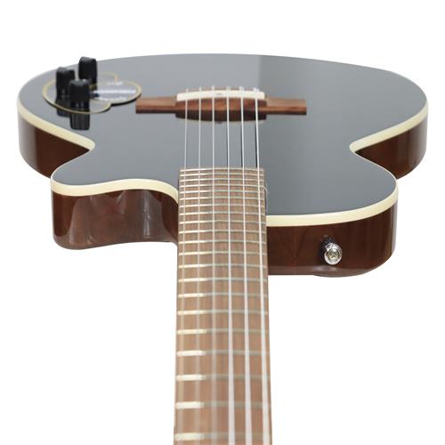 GUITARRA ELECTRICA SUNSET NYLON NEGRO - DESC