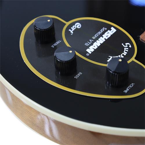 GUITARRA ELECTRICA SUNSET NYLON NEGRO - DESC