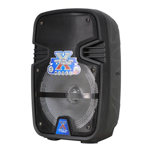 CAJA AMPLIFICADA PORTATIL 8 15000W CON LED - DESC